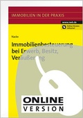 Cover: Immobilienbesteuerung bei Erwerb, Besitz, Ver&auml;u&szlig;erung - NWB
