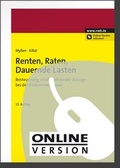 Cover: Renten, Raten, Dauernde Lasten - NWB