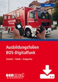 Cover: Ausbildungsfolien BOS-Digitalfunk - Download - ecomed Storck