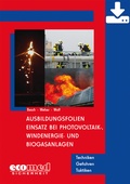 Cover: Ausbildungsfolien Einsatz bei Photovoltaik-, Windenergie- und Biogasanlagen - Download - ecomed Storck