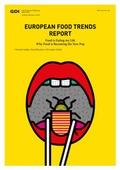 Cover: European Food Trend Report 2017 - gdi