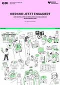 Cover: Hier und jetzt engagiert - - gdi