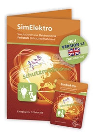 Enlarge image Cover: SimElektro - Fachstufe 1.1 Einzellizenz Freischaltcode auf Keycard - Europa-Lehrmittel