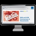 Cover: BGB & VOB Kommentare und Musterbriefe - WEKA
