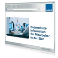 Cover: Datenschutz-Information f&uuml;r Mitarbeiter in der EDV - WBT - WEKA