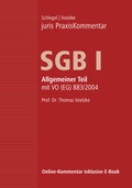 Cover: juris PraxisKommentar SGB / juris PraxisKommentar SGB I - Allgemeiner Teil / mit VO (EG) 883/2004 - Juris