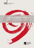Cover: Kolloquium Forschende Frauen 2018 - University of Bamberg Press