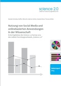 Cover: Nutzung von Social Media und onlinebasierten Anwendungen in der Wissenschaft - Technische Uni Dresden