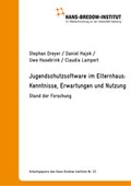Cover: Jugendschutzsoftware im Elternhaus - Kenntnisse, Erwartungen und Nutzung. Stand der Forschung - Hans-Bredow-Institut