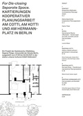 Cover: For Dis-closing Separate Space - Universit&auml;t der K&uuml;nste Berlin