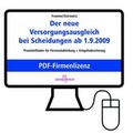 Cover: Der neue Versorgungsausgleich - Datakontext