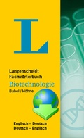 Cover: Fachw&ouml;rterbuch Biotechnologie Deutsch-Englisch / Englisch-Deutsch - Acolada