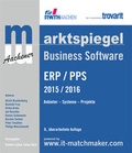 Cover: Marktspiegel Business Software ERP/PPS 2017/2018 - Trovarit