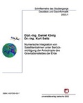 Cover: Numerische Integration von Satellitenbahnen unter Ber&uuml;cksichtigung der Anisotropie des Gravitationsfeldes der Erde - KIT Scientific Publishing