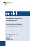 Cover: T&auml;ter-Opfer-Ausgleich in Deutschland - Forum Vlg Godesberg