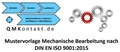 Cover: Regelwerk nach DIN EN ISO 9001:2015, Mechanik. Vorlage f&uuml;r Zerspaner, Dreher, Fr&auml;ser, Schleifer, Metallbauer, Erodierer, Werkzeugbauer, Anodisierer, Spritzgie&szlig;er, Stahlbau, Wickler - QMKontakt.de Verlag