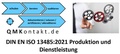 Cover: Mustervorlagen zur Norm DIN EN ISO 13485:2021 - QMKontakt.de Verlag