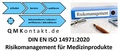 Cover: Risikomanagementakte nach DIN EN ISO 14971:2022 - QMKontakt.de Verlag