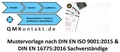 Cover: Regelwerk Sachverst&auml;ndigenleistung nach DIN EN ISO 9001:2015 DIN EN 16775:2016 - QMKontakt.de Verlag