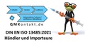 Cover: Musterhandbuch Medizinprodukte Handel DIN EN ISO 13485:2021 - QMKontakt.de Verlag