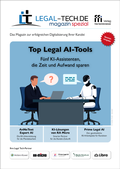 Bild: Top Legal AI Tools 2025 - FFI-Verlag