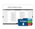 Cover: VOB und BGB am Bau - Forum Verlag Herkert