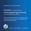 Cover: Beispiele zur verallgemeinerten Deckungsbeitragsrechnung nach dem Beitragstr&auml;gerverfahren (MS-Excel-Mappe als Download-Datei) - Dr. Joachim Wendt