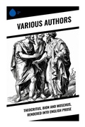 Cover: Theocritus, Bion and Moschus, Rendered into English Prose - Sharp Ink