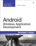 Cover: Android Wireless Application Development - Addison Wesley
