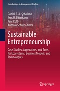 Cover: Sustainable Entrepreneurship - Springer