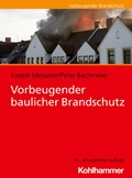 Cover: Vorbeugender baulicher Brandschutz - Kohlhammer