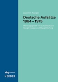 Cover: Deutsche Aufs&auml;tze 1964-1974 - wbg Academic in Herder