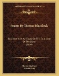 Cover: Poems By Thomas Blacklock - Kessinger Publishing
