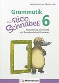 Cover: Grammatik mit Rico Schnabel, Klasse 6 - Mildenberger Verlag GmbH