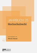 Cover: Hochschulrecht - NWV im Verlag &Ouml;sterreich GmbH