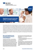 Cover: KB 001-2 Regelbetreuung f&uuml;r Betriebe mit bis zu 20 Besch&auml;ftigen - Jedermann-Verlag GmbH