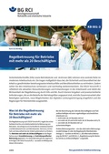 Cover: KB 001-3 Regelbetreuung f&uuml;r Betriebe mit mehr als 20 Besch&auml;ftigen - Jedermann-Verlag GmbH