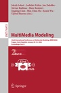 Cover: MultiMedia Modeling - Springer