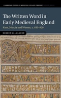 Cover: The Written Word in Early Medieval England - Cambridge University Press