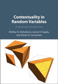 Enlarge image Cover: Contextuality in Random Variables - Cambridge University Press