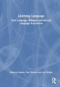 Enlarge image Cover: Learning Language - Taylor & Francis