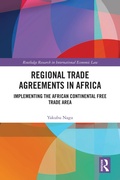 Cover: Regional Trade Agreements in Africa - Routledge