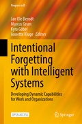 Cover: Intentional Forgetting with Intelligent Systems - Springer