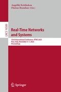 Cover: Real-Time Networks and Systems - Springer