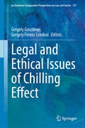 Cover: Legal and Ethical Issues of Chilling Effect - Springer