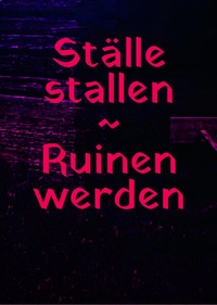 Enlarge image Cover: Ställe stallen - Edizioni Periferia