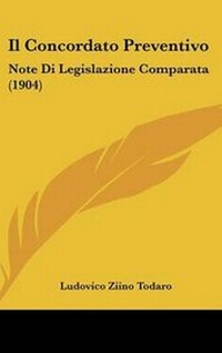 Abbildung von: Il Concordato Preventivo - Kessinger Publishing