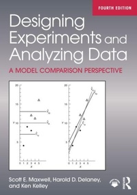 Enlarge image Cover: Designing Experiments and Analyzing Data - Taylor & Francis