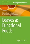 Cover: Leaves as Functional Foods - Humana