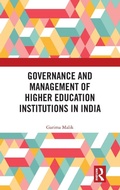 Cover: Governance and Management of Higher Education Institutions in India - Routledge
